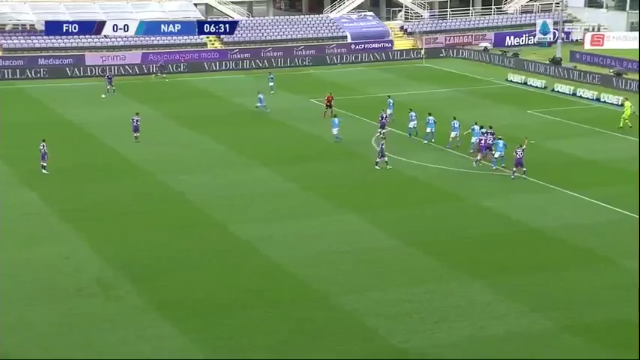 خلاصه بازی فیورنتینا 0-2 ناپولی (سری آ - 2020/21)