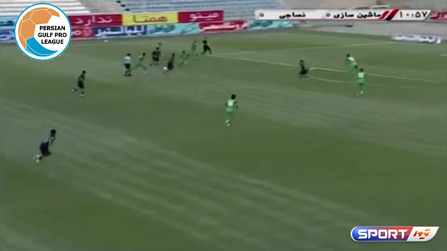 خلاصه بازی ماشین سازی 0-2 نساجی (لیگ برتر ایران - 1399/1400)