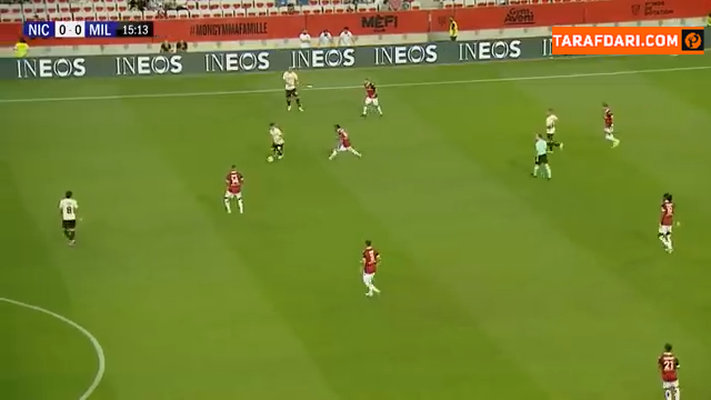 خلاصه بازی نیس 1-1 میلان (دوستانه باشگاهی 2021)