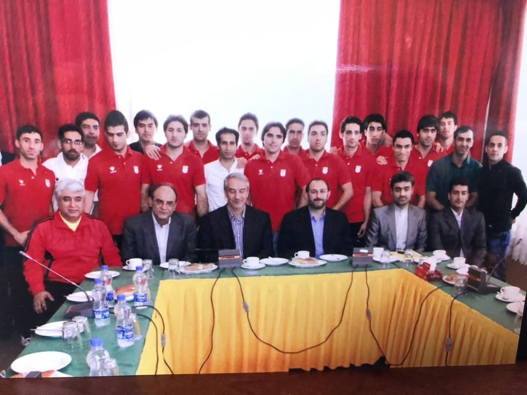 سند آشنایی شمس و سراجی در ملاقات فوتسالی ها با رییس وقت سازمان تربیت بدنی / عکس