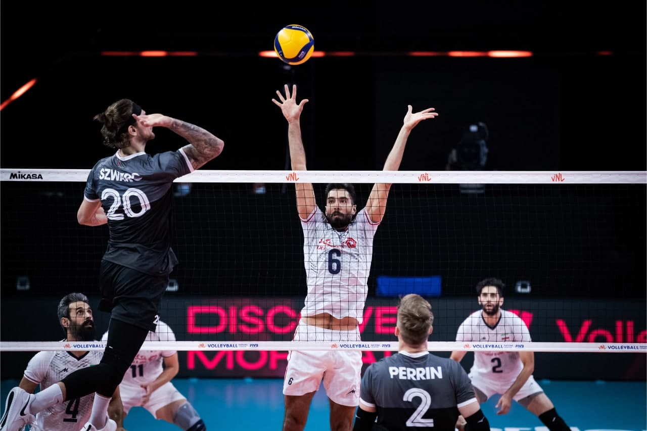 ایران 3-1 کانادا / دومین برد والیبالیست های ایرانی در لیگ ملت ها