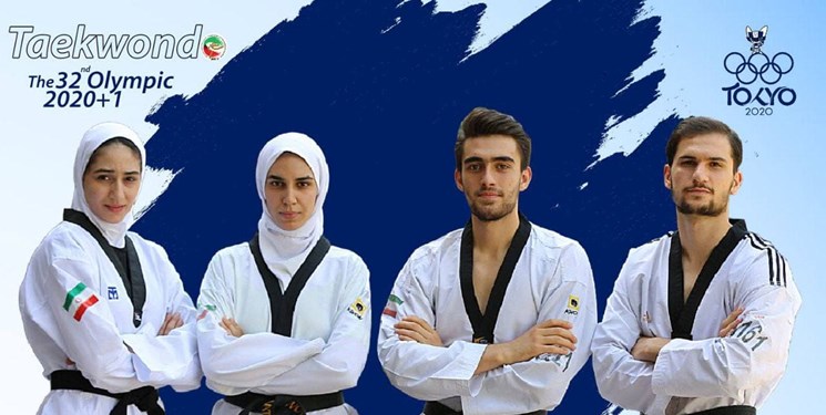 المپیک توکیو | تکواندوی ایران به مدال نقره نمایشی میکس تیمی رسید