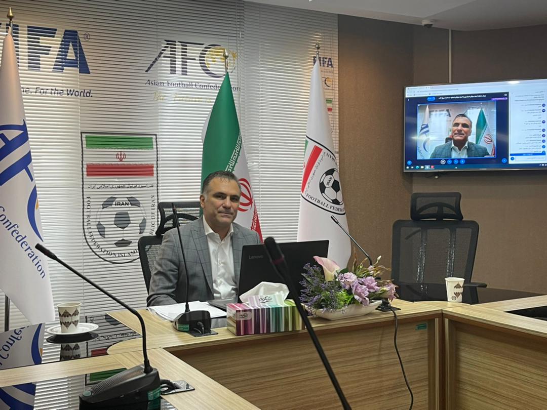 برگزاری وبینار مشترک میرشاد ماجدی با روسای کمیته های جوانان استان ها