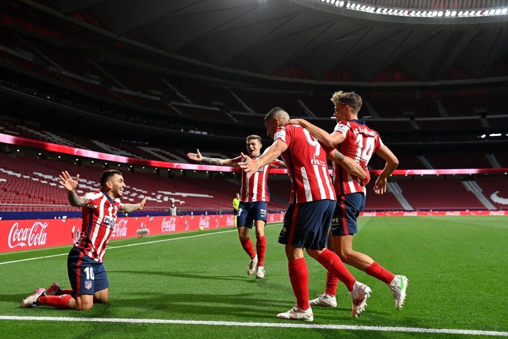 رئال سوسیداد / اتلتیکو مادرید / لالیگا / اسپانیا / Real Sociedad / Laliga / Atletico Madrid / Spain