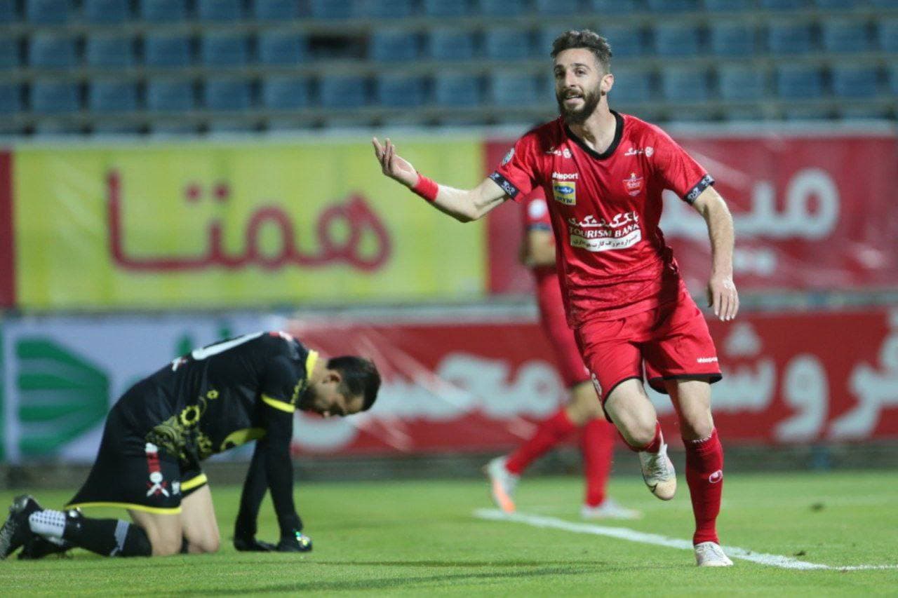 مهدی عبدی بهترین گلزن پرسپولیس شد!