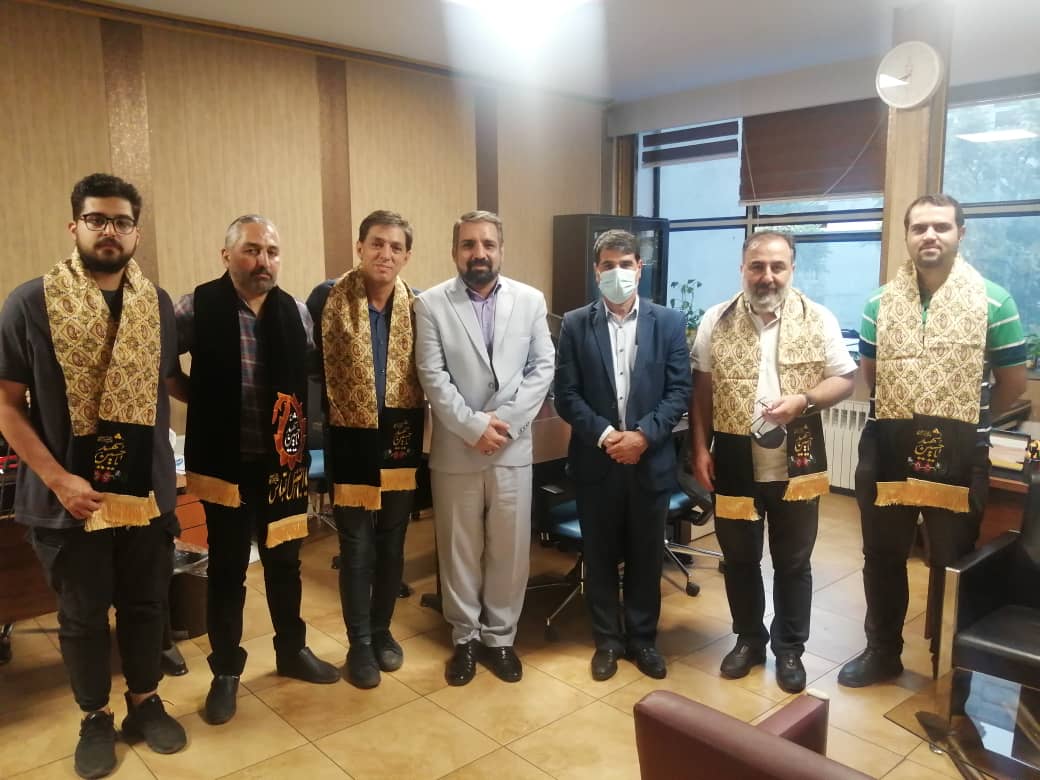 حرکت معنوی سازمان قهرمانان ملی ورزش در روز خبرنگار