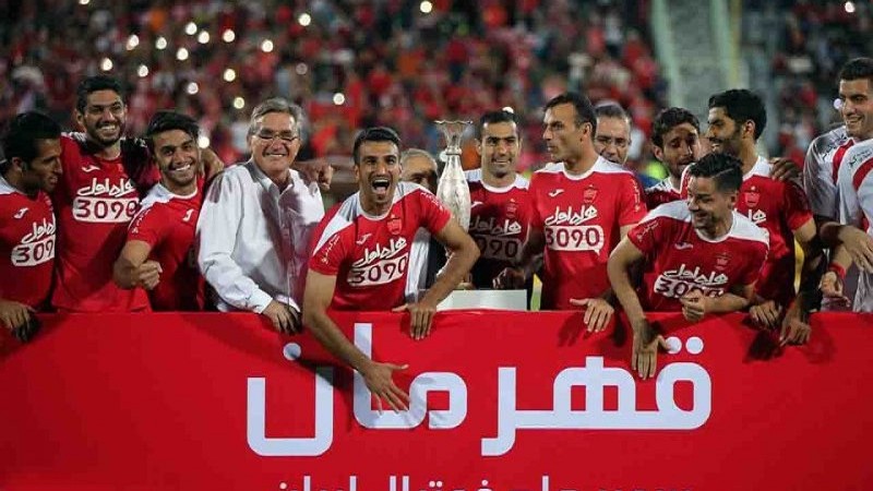 پرسپولیس 5 گل زد و به 6 رسید